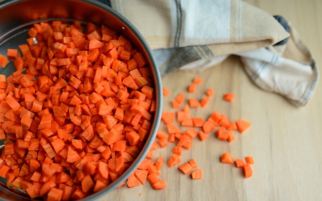 Frozen Carrot Dices